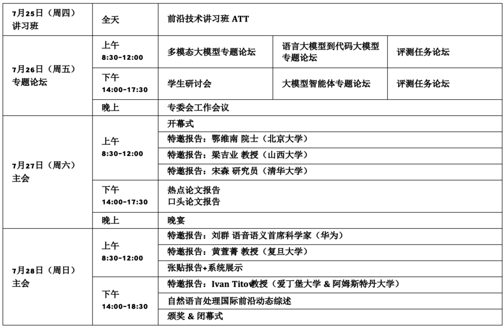 CCL2024持续注册 | 第二十三届中国计算语言大会全日程公开插图